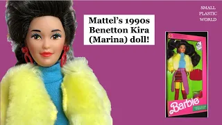 Let's check out a super-cool friend of Barbie: Mattel's 1991 Benetton Kira Doll!