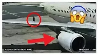 Voilà pourquoi il ne faut surtout pas passer derrière le réacteur d'un avion !!!