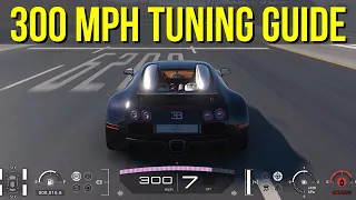 Gran Turismo 7 - Bugatti Veyron 300MP/H (482KM/h) tuning GUIDE!