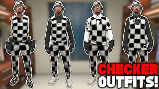 GTA 5 ONLINE HOW TO GET MULTIPLE CHECKERBOARD MODDED OUTFITS ALL AT ONCE! (Clothing Glitches 1.66)
