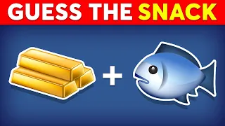 Guess The SNACK & JUNK FOOD By Emoji 🍕🍫 Pup Quiz