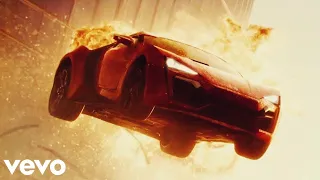 TURN DOWN FOR WHAT | Fast & Furious 7 [Car Jump Scene]