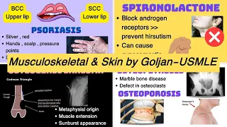 USMLE Musculoskeletal & Skin - by Goljan the best