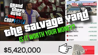 GTA Online: Is It Worth Buying A Salvage Yard?