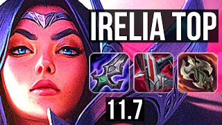 IRELIA vs URGOT (TOP) | Rank 3 Irelia, 7 solo kills, Rank 10 | BR Challenger | v11.7