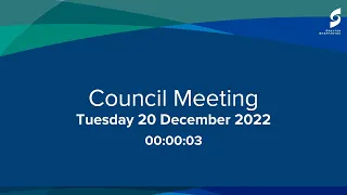 December Council Meeting