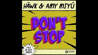 Hawk, AMY MIYU - Don't Stop (Extended Mix)