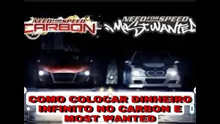 Como colocar dinheiro infinito e desbloquear tudo em NFS Carbon e NFS Most Wanted