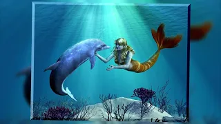 Дельфин и русалка. Песня о любви.