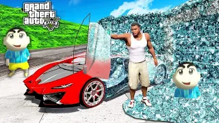 GTA 5 but EVERYTHING SHINCHAN Touch Turns into DIAMOND! (GTA 5MODS) | JNK GAMER