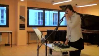 Teaser Vocal Experimentations + Electro Voice + Open Session 18 Oct. 2014 - Emmanuelle Zagoria