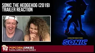 Sonic the Hedgehog (2019) Official Trailer - Nadia Sawalha & The Popcorn Junkies Reaction