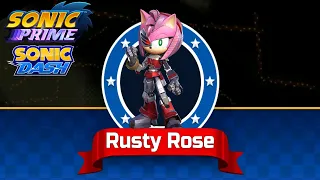 Sonic Dash - Rusty Rose New Sonic Prime Event Character Unlocked Update - All 67 Characters Unlocked