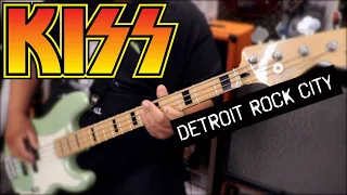 [BASS COVER] Kiss - Detroit Rock City