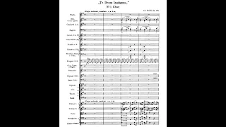 TE DEUM (Op.103) by Antonín Dvořák {Audio + Full score}