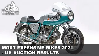 UK's Top 10 Most Expensive Motorcycles Sold At Auction In 2021