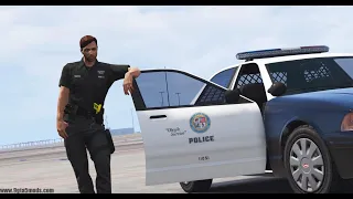 ( 18+  Работаем в полиции в LSPDFR - GTA5