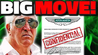 Lawrence Stroll Drops BOMBSHELL on Aston Martin's FUTURE SHOCKING STATEMENT!