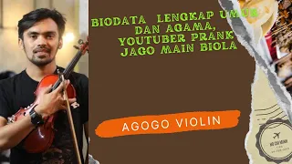 Biodata Agogo Violin Lengkap Umur dan Agama, YouTuber Prank Jago Main Biola.