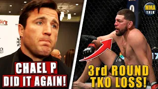 MMA Community REACT to Nick Diaz's TKO loss to Robbie Lawler, O'Malley on Conor conversation, GSP