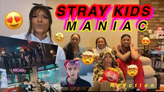 STRAY KIDS MANIAC FIRST TIME REACTION