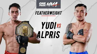 YUDI CAHYADI VS ALPRIS MANTAKO | FULL FIGHT ONE PRIDE MMA 71 LOCAL PRIDE #6 BANDUNG