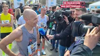 🥵 | Arjen Robben vond marathon NIET LEUK: 'Ik ben gefinisht en daar is alles mee gezegd'
