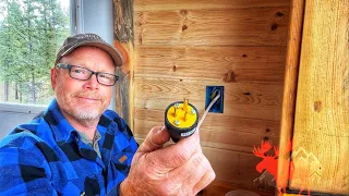 Simple Solar! Portable Power Station in an Off Grid Cabin. Ep. 40