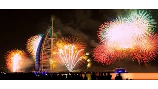 Новогодний салют в Дубае, который не вошел в Книгу рекордов Гиннеса 2013.
