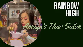 Rainbow High Amaya's Hair Salon Play Set