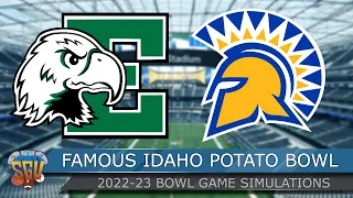 Famous Idaho Potato Bowl 2022 - Eastern Michigan vs San Jose State - Full Highlights (NCAA 14 Sim)