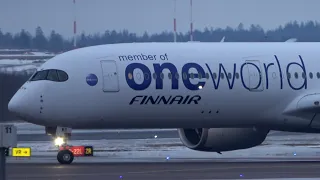 Finnair Airbus A350 (Oneworld Livery) At Helsinki