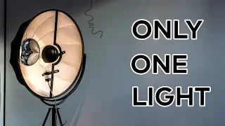 Easy ONE Light Video Setup Technique