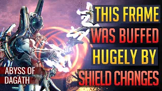 Warframe | CALIBAN: Shield Changes Are Massive Buff! | Abyss of Dagath