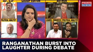 Ravi Srivastava Loses Temper On India China Debate, Anand Ranganathan Burst Into Laughter| Times Now