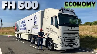 Economy Test Drive VOLVO FH 500 I-Save at 44 Tonne Gross