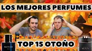 TOP 15 MEJORES PERFUMES de HOMBRE para OTOÑO