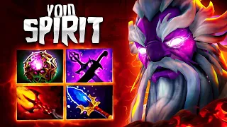 ПСИХ на Void Spirit - лютая ЗАРУБА на мид СПИРИТЕ Dota 2