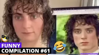 FUNNY PEOPLE😂 COMPILATION FAILS, PRANKS, ANIMALS & VIRAL MEMES #61