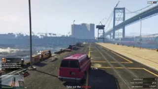 GTA 5 Online - Clearing ALL the AI with proximity mines.