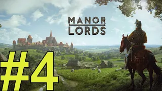 Manor Lords Прохождение(2024) ч4 - хуита какая-то