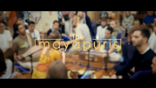 The Mayapuris in Moscow! Kirtan. Hare Krishna! Hare Rama!