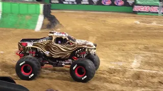 Wolfs Head Freestyle : Monster Jam Houston 2019 Show 1