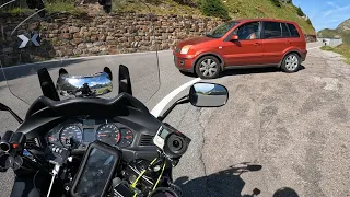 motorcycle crash alps - motorsiklet kaza