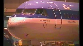 1989 -  Eerste KLM Fokker 100 vlucht (PH-KLC)