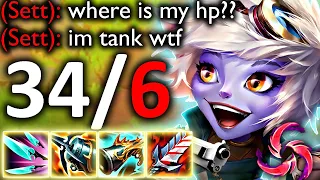 TRISTANA DELETES TANKS... (RIOT PLS NERF HER)