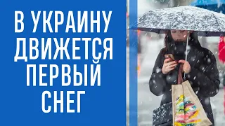 Погода в Украине принесет снег - дата