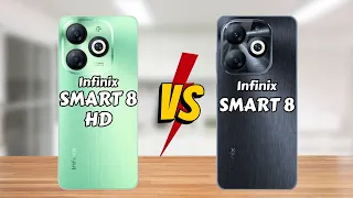 Infinix Smart 8 HD vs Infinix Smart 8 || Full Comparison