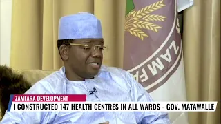 Governor Matawalle Reveals He Has Constructed 147 Primary Health Centre in Zamfara State