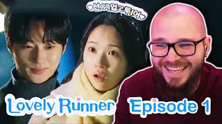 NEW K-DRAMA FAN REACTS to LOVELY RUNNER Episode 1 | 선재 업고 튀어 | This is SO CUTE!!!